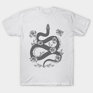 Snake and Roses T-Shirt